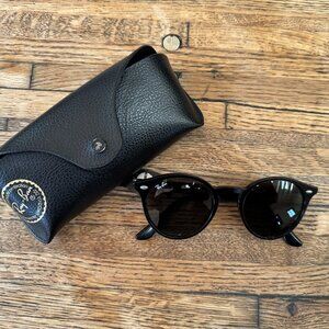 Ray Ban RB2180 in black, unisex